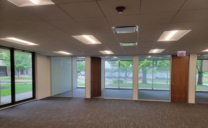 Inside the available space — 1 Corporate Dr