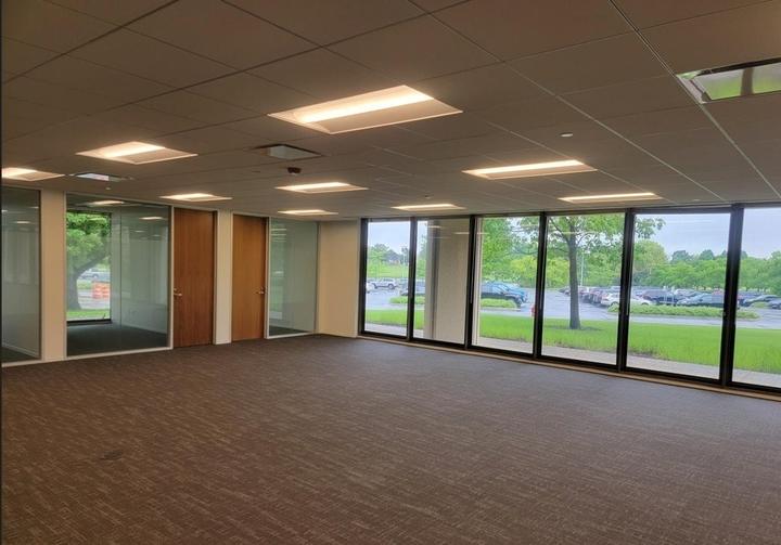 Inside the available space — 1 Corporate Dr