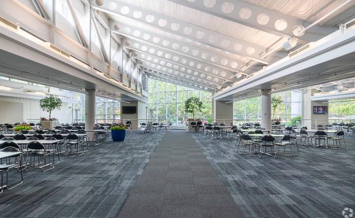 The building and its setting — 1 Corporate Dr