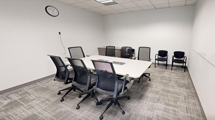 Inside the available space — 100 S Saunders Rd