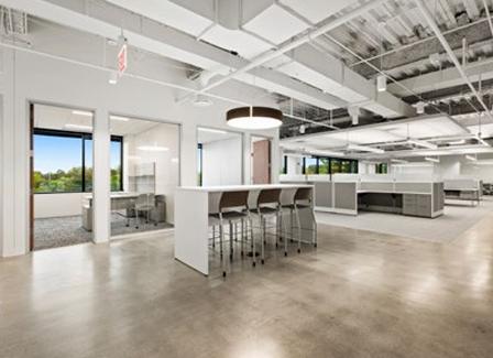 The building and its setting — 100 S Saunders Rd