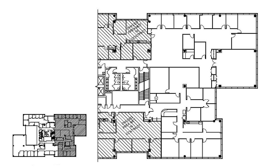 Floor plan — Suite 320/350 | 10,934 Sq. Ft., 111 Barclay Blvd