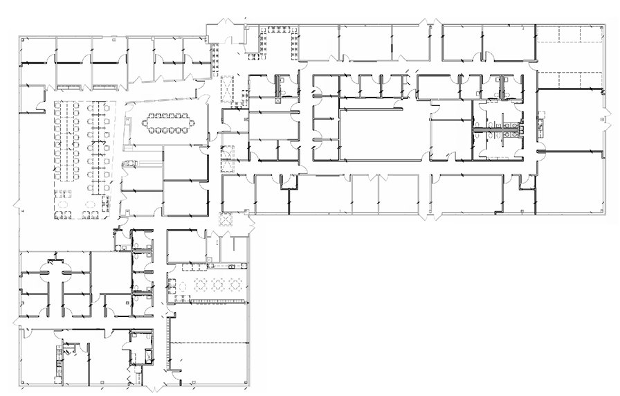 Floor plan — 1st Floor | 21,206 RSF, 1161 Lake Cook Rd