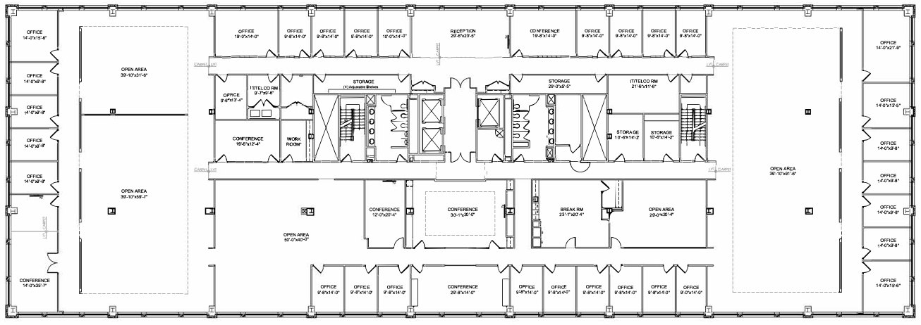 Floor plan — Suite 400 | 26,160 RSF, 1650 Lake Cook Rd