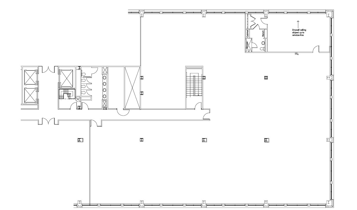 Floor plan — Suite 550 | 10,633 RSF, 1650 Lake Cook Rd
