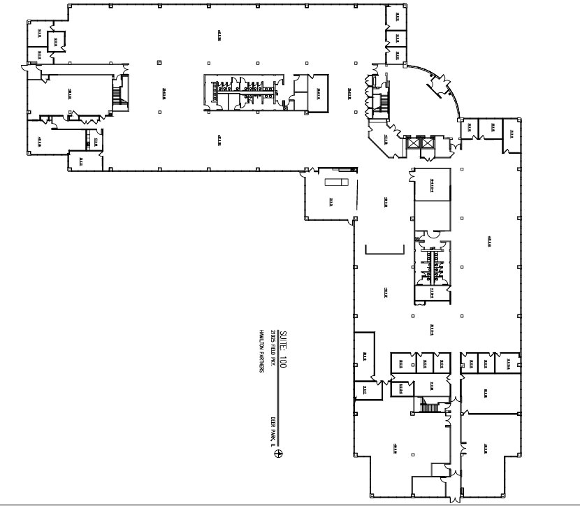 Floor plan — Suite 100 | 47,334 SF, 21925 W Field Pkwy