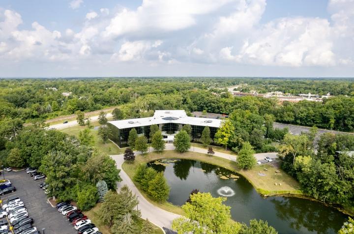 The building and its setting — 2345 Waukegan Rd