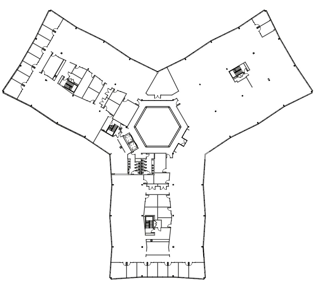 Floor plan — Suite 300 | 35,922 RSF, 2345 Waukegan Rd