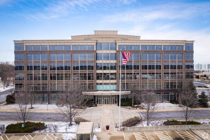 The building and its setting — 26125 N Riverwoods Blvd