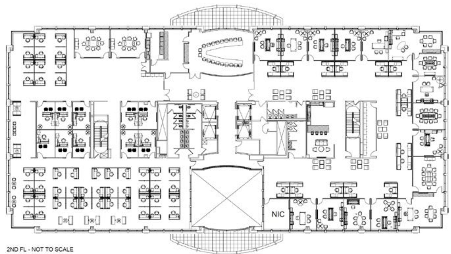 Floor plan — 2nd Floor | 26,351 SF of 63,765 total, 26125 N Riverwoods Blvd