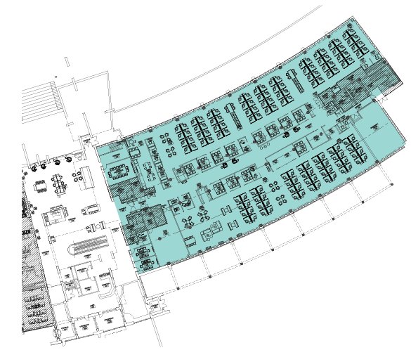 Floor plan — 1st Floor | 29,141 RSF, 275 N Field Dr