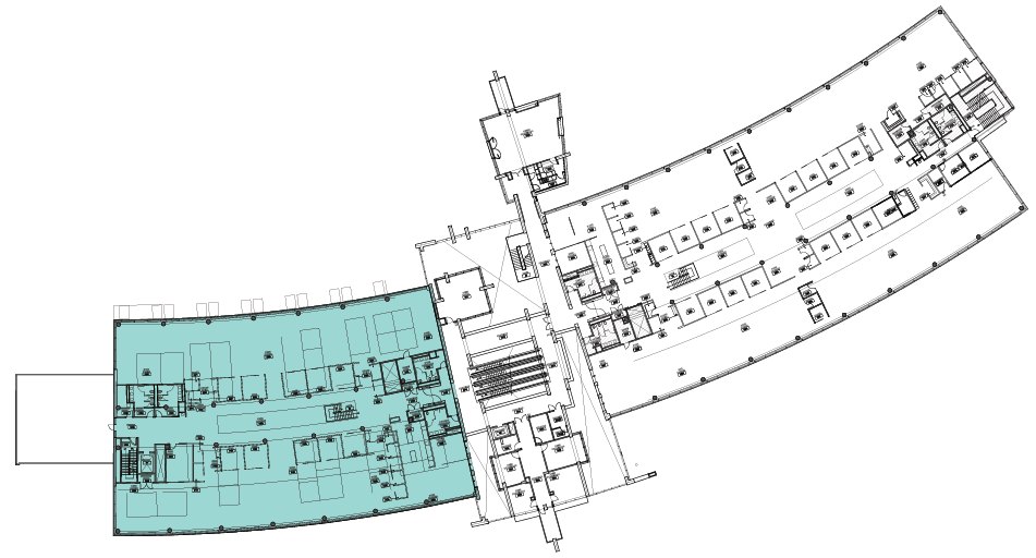 Floor plan — 2nd Floor | 22,319 RSF, 275 N Field Dr