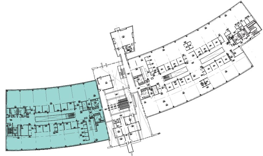 Floor plan — 3rd Floor | 21,470 RSF, 275 N Field Dr