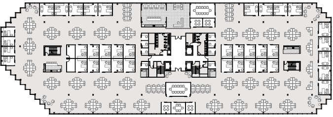 Floor plan — Suite 200 | 39,746 RSF, 300 Tri State International