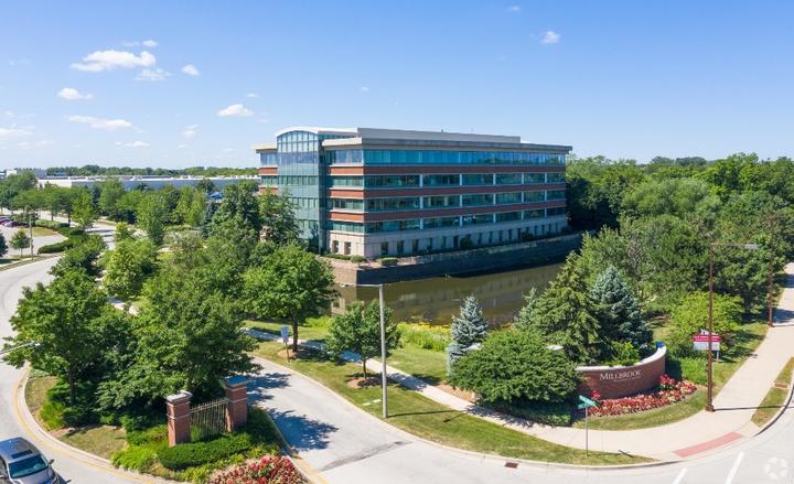 The building and its setting — 475 Half Day Rd