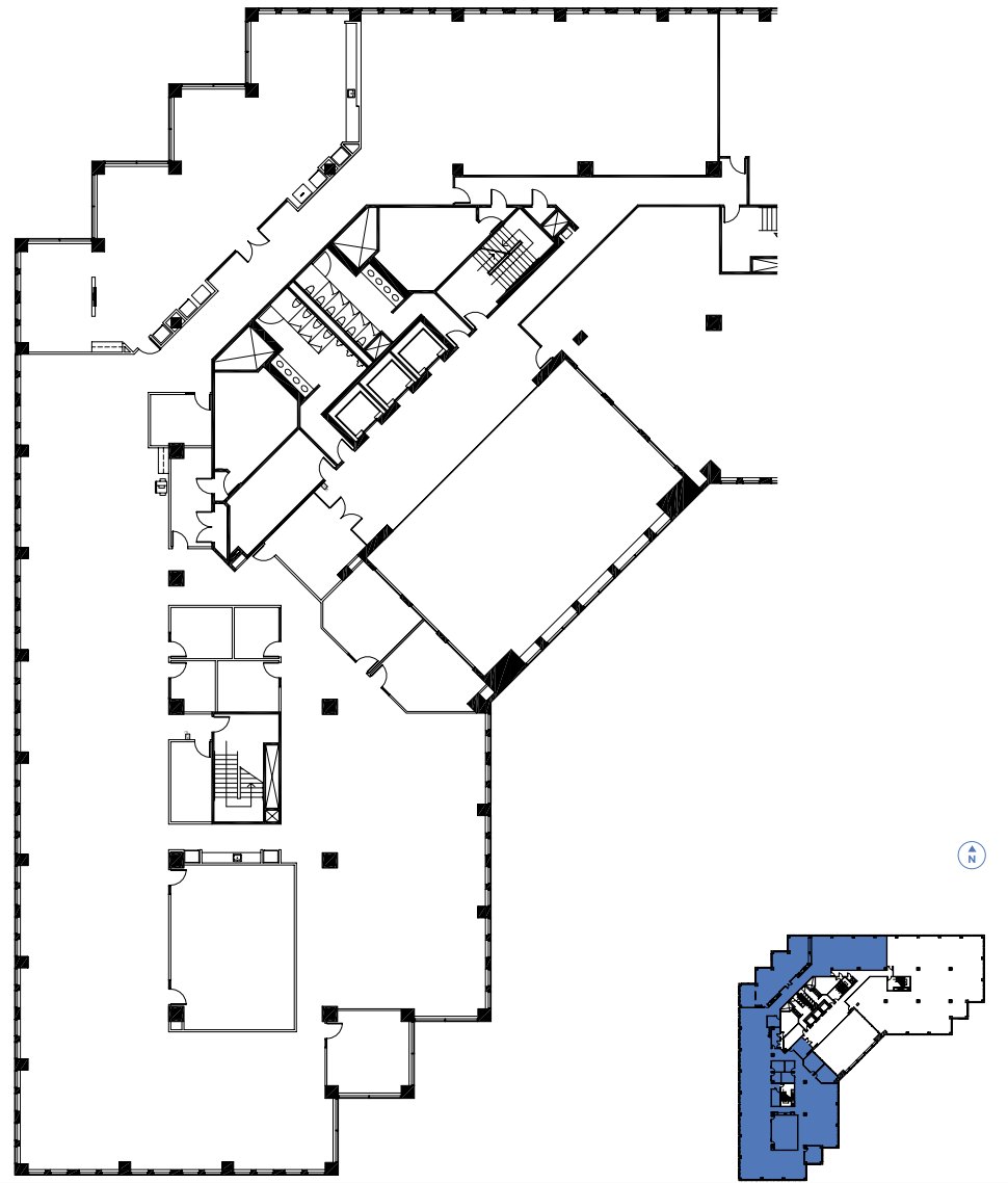 Floor plan — Suite 250 | 20,463 RSF, 520 - 540 Lake Cook Rd