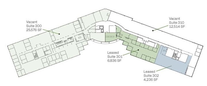 Floor plan — 3rd Floor | 38,090 RSF, 544 Lakeview Pkwy