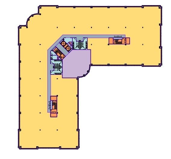 Floor plan — 3rd Floor | 41,101 RSF, 600 N Field Dr