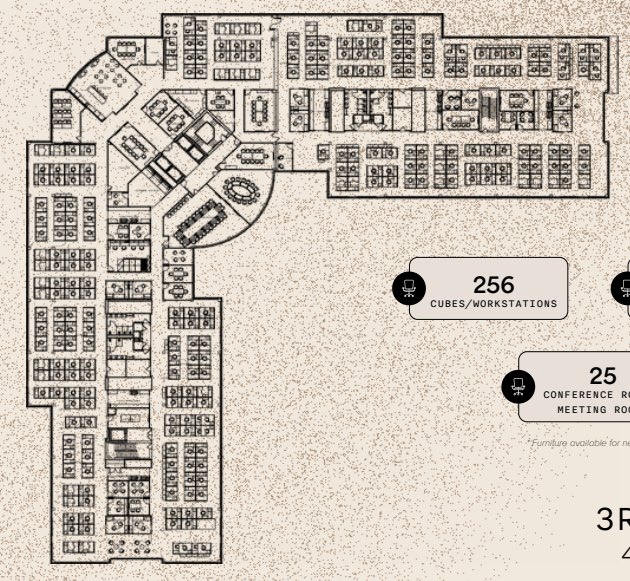 Floor plan — 3rd Floor | 49,181 RSF, 75 N Fairway Dr