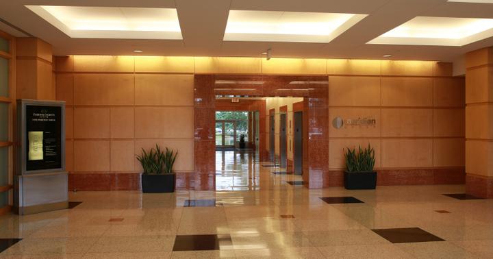 The building and its setting — 9 Parkway Blvd N