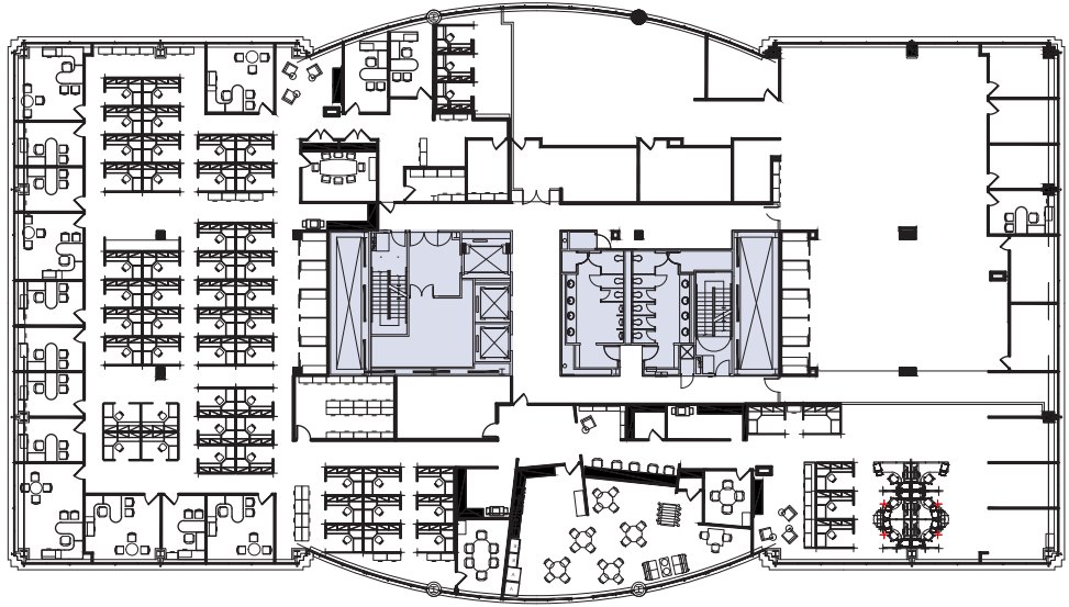Floor plan — 4th Floor | 27,139 RSF, 9 Parkway Blvd N